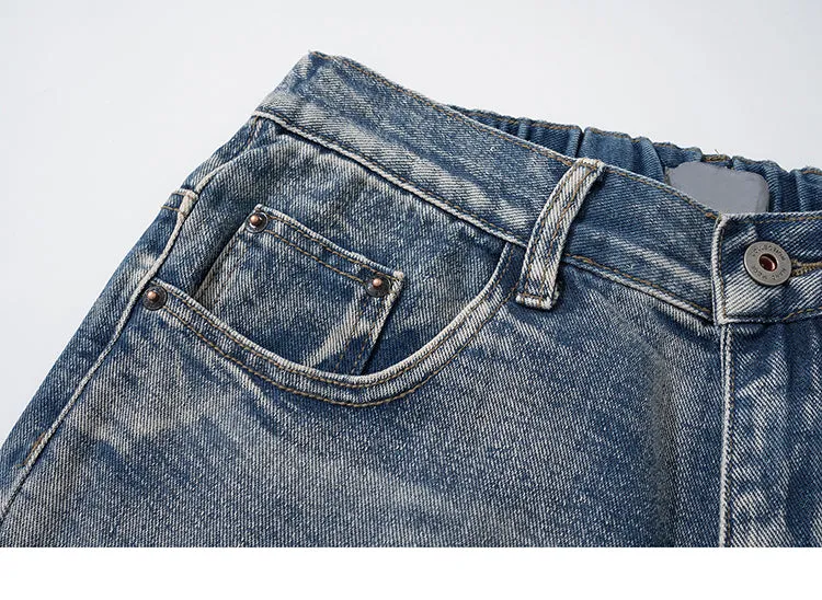 Choize | Trendy Y2K Washed Jeans