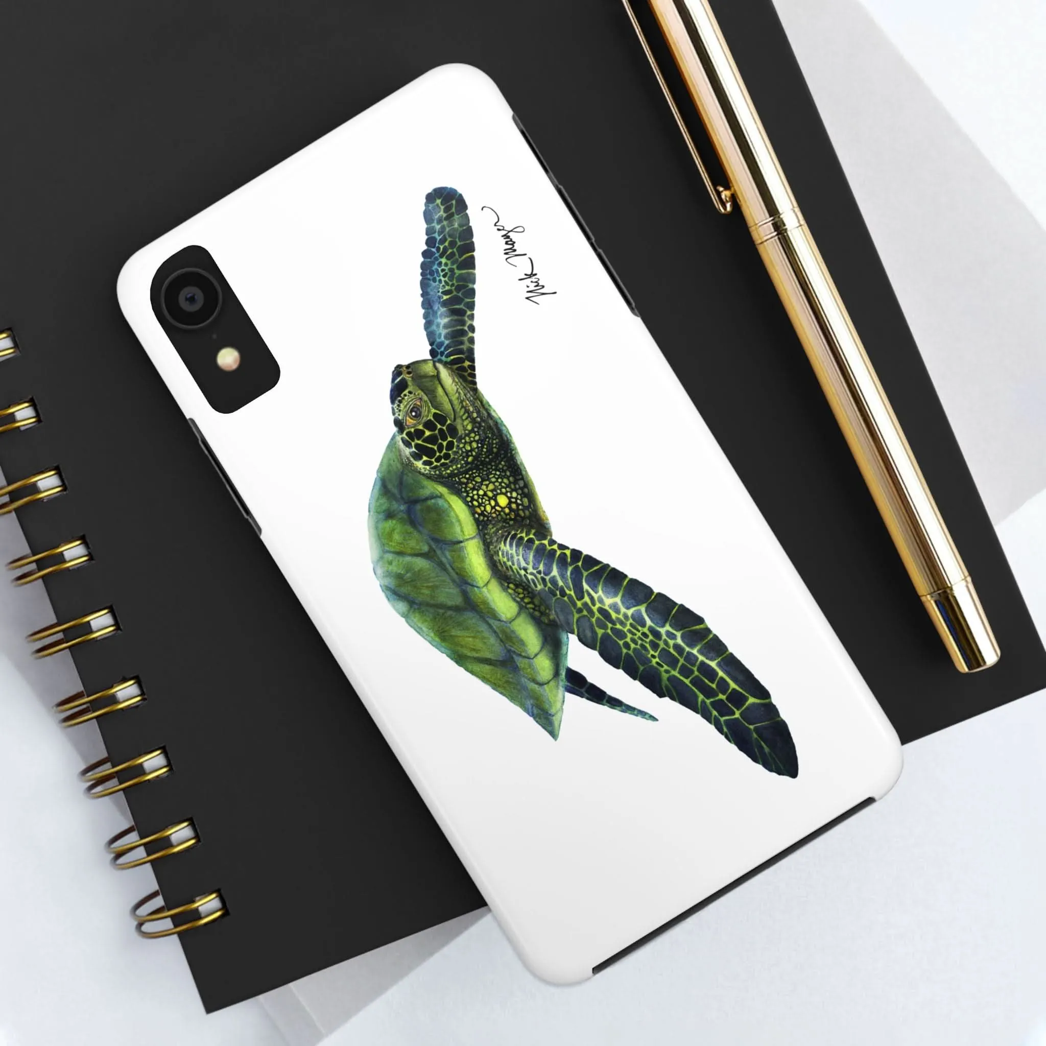 Green Sea Turtle Phone Case (iPhone)