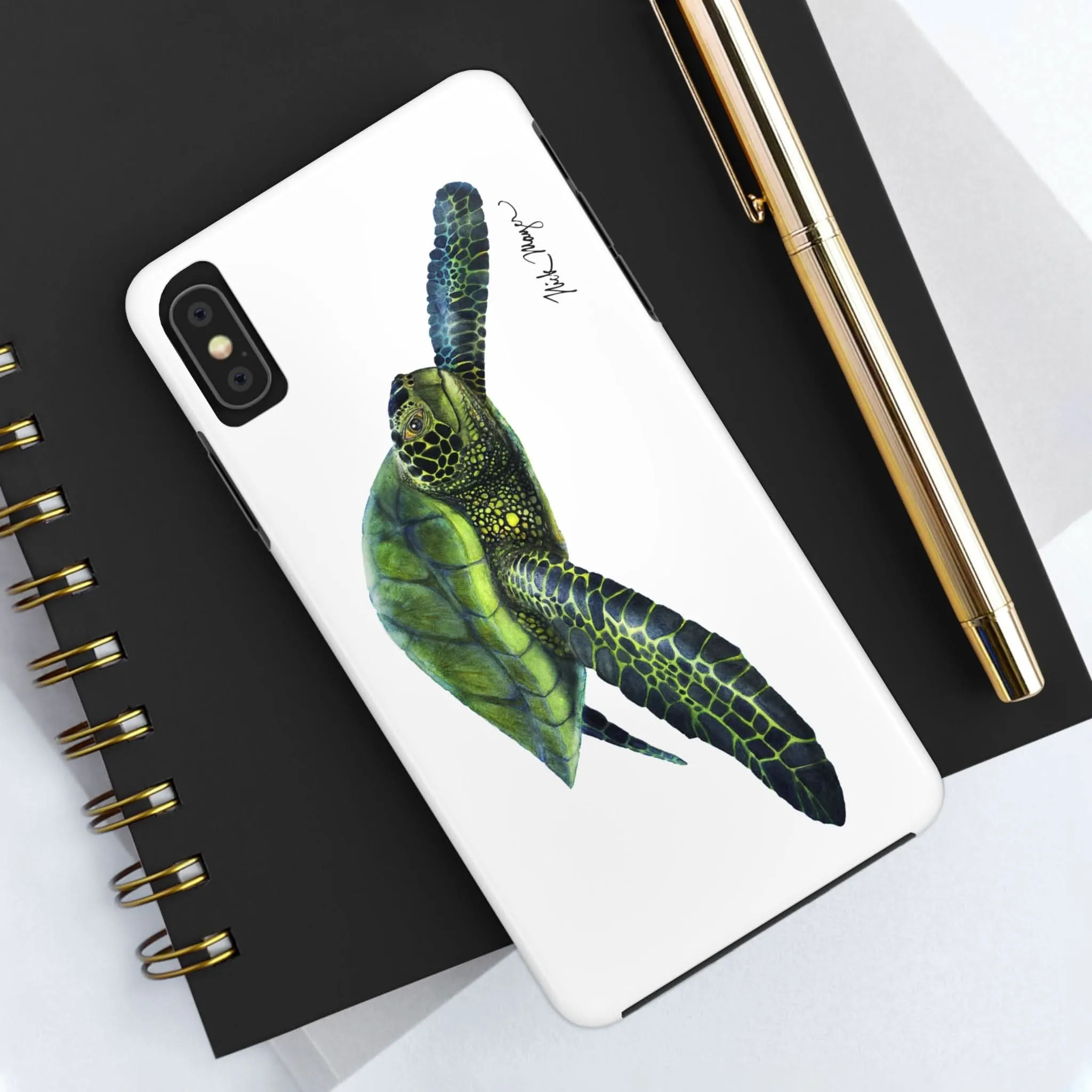 Green Sea Turtle Phone Case (iPhone)