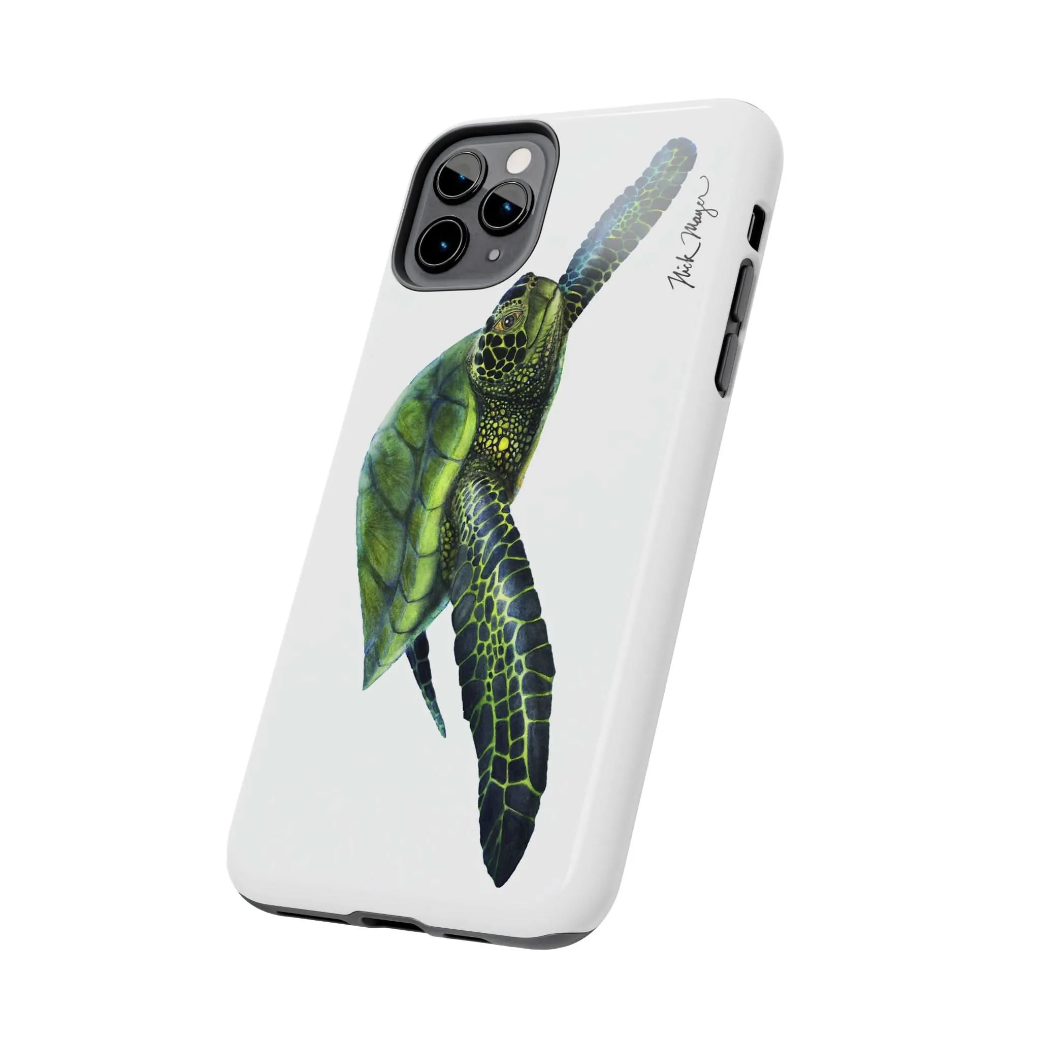 Green Sea Turtle Phone Case (iPhone)
