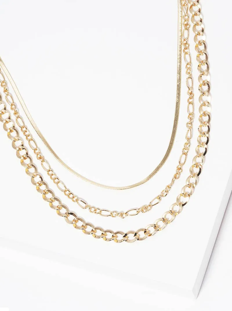 Multi Layered Chain Necklace