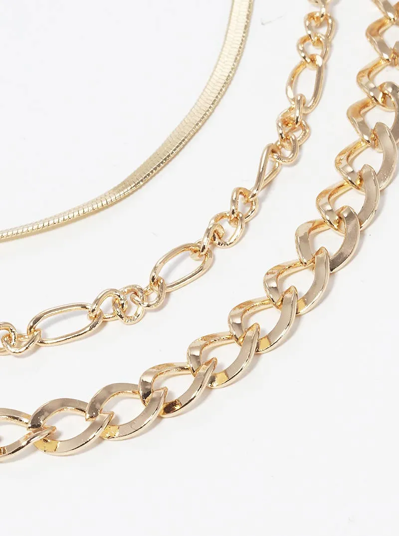 Multi Layered Chain Necklace
