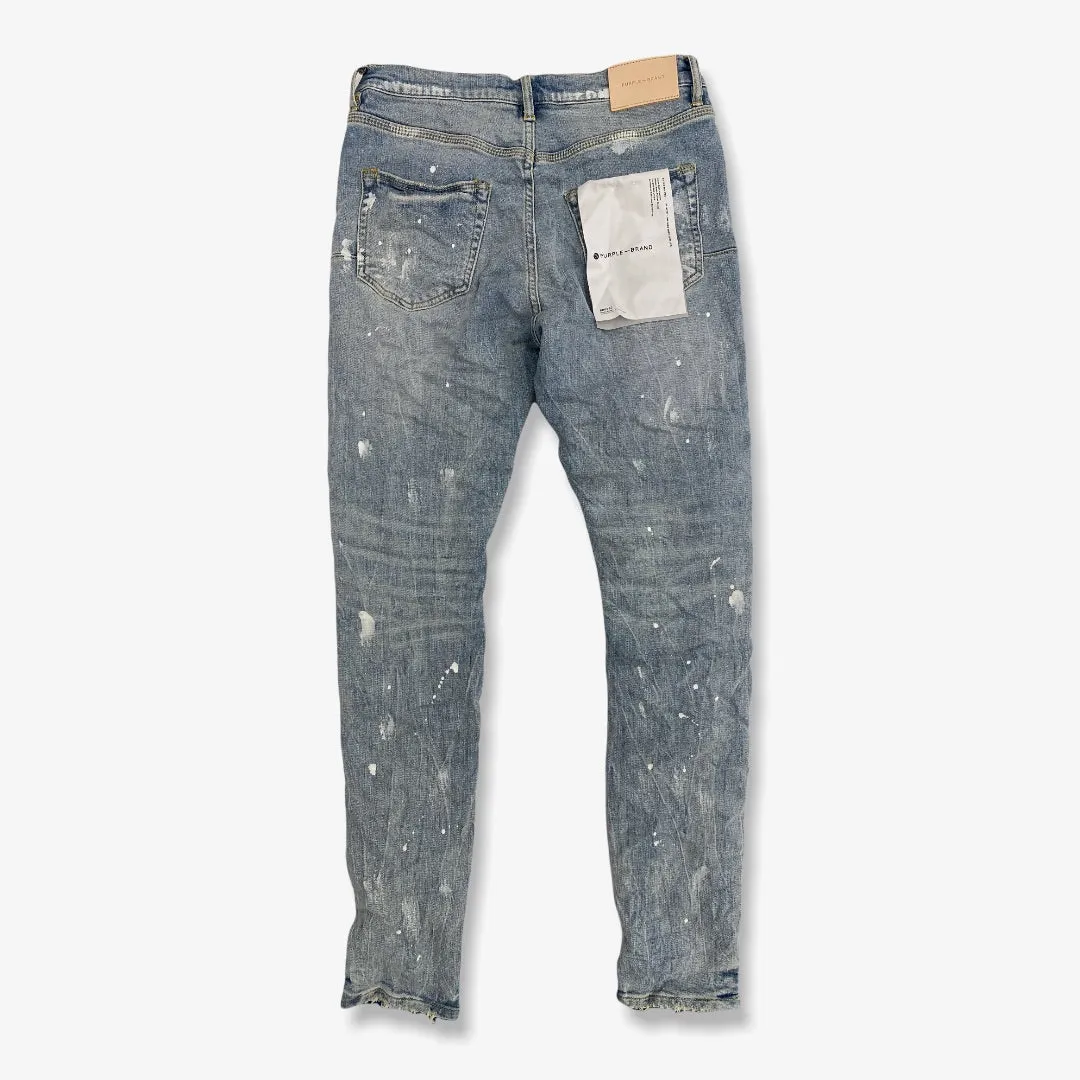 Purple Brand Light Indigo Knee Slit