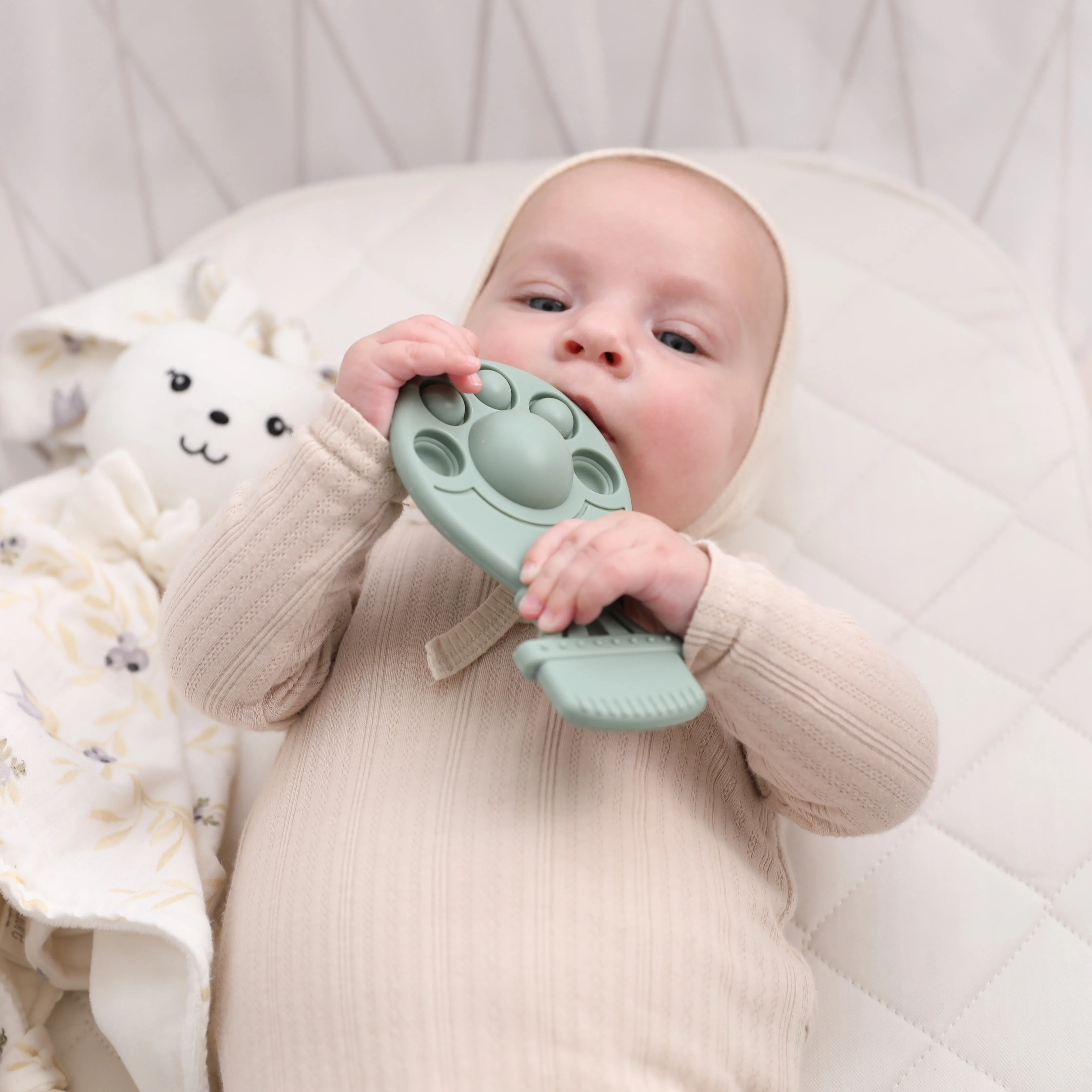 Sage Pop-it Hot Air Balloon Teether Toy