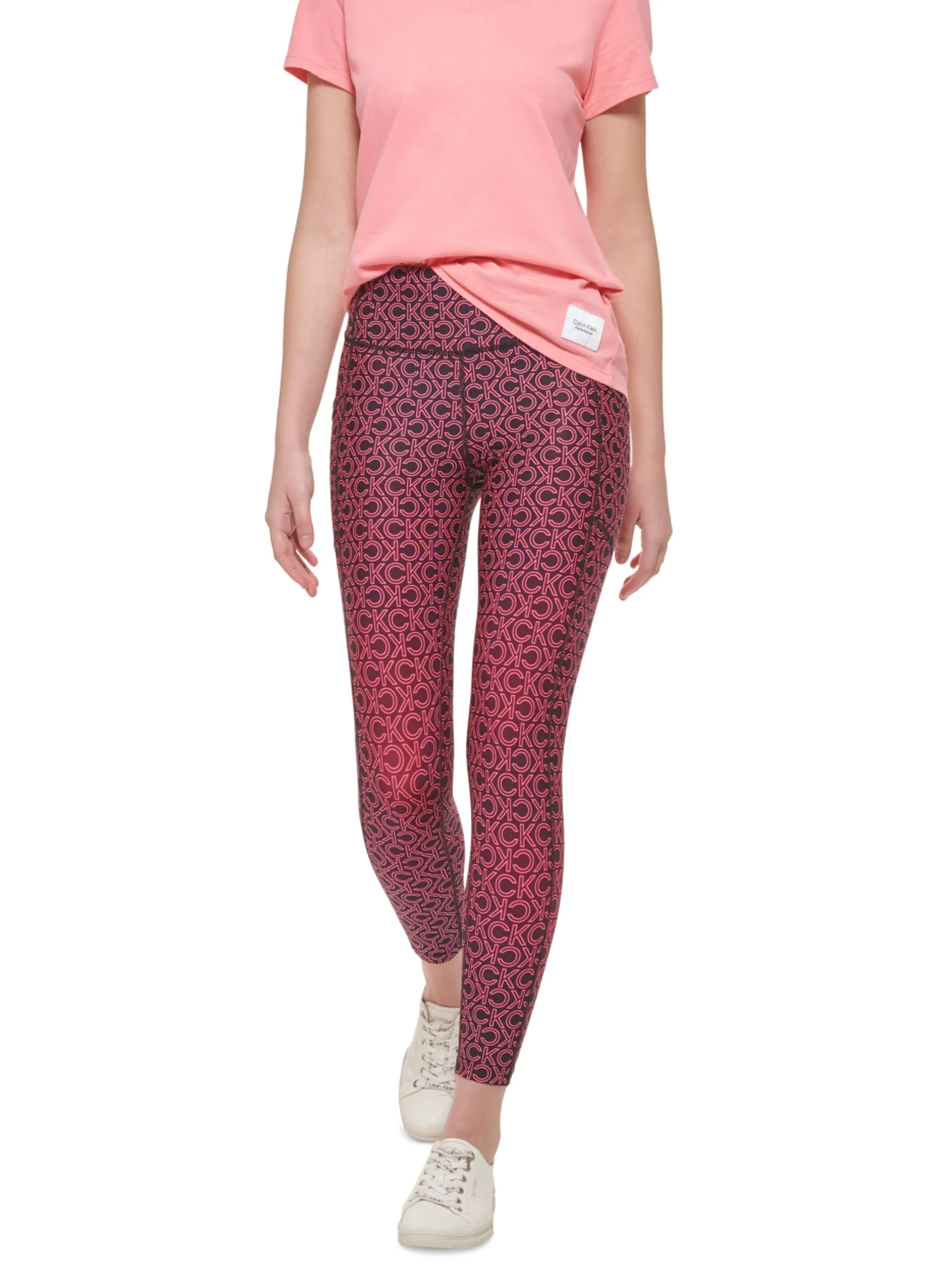 Women's Brand Logo Printed Legging,Multi