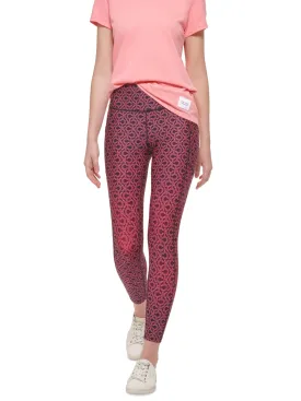 Women's Brand Logo Printed Legging,Multi